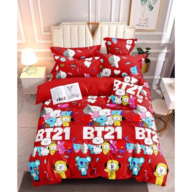 Canadian Cotton Bedsheet Set (Mixed Designs) Shopee Philippines