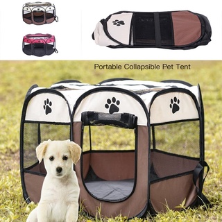 【Manila delivery】Cat delivery room Foldable Pet Playpen Tent pet tent pet house Cat Bed