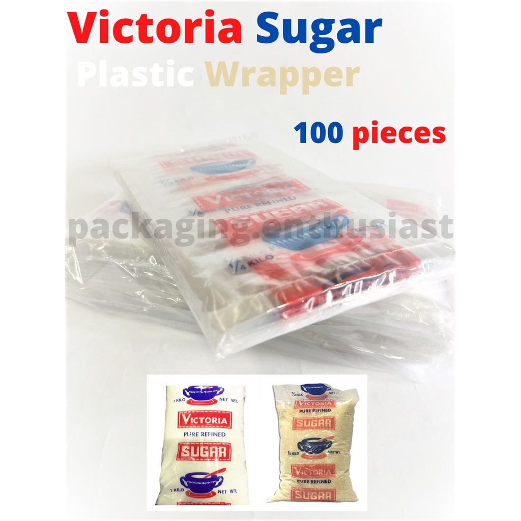 Victoria Sugar Bag Plastic (1/4 Kilo Sugar, 1/2 Kilo Sugar, 1 Kilo