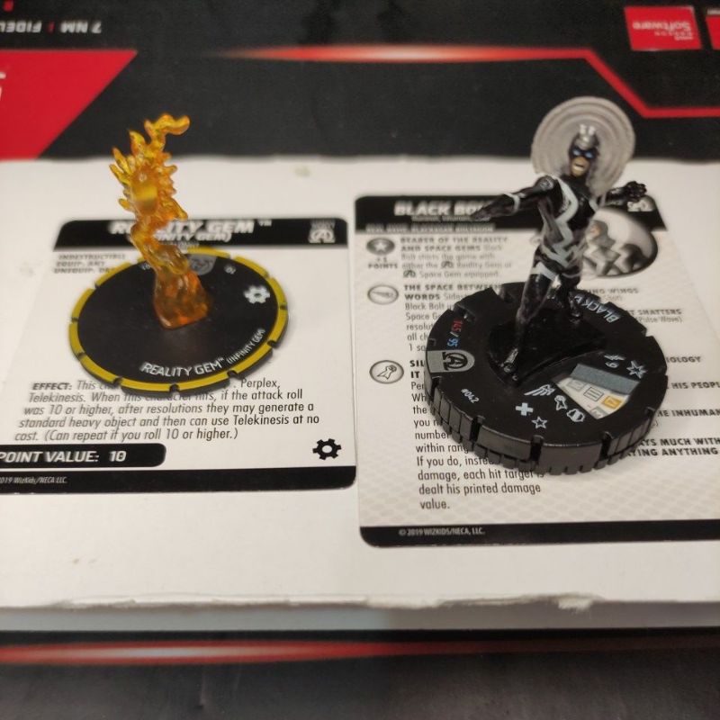 Heroclix Blackbolt and Reality Gem | Shopee Philippines