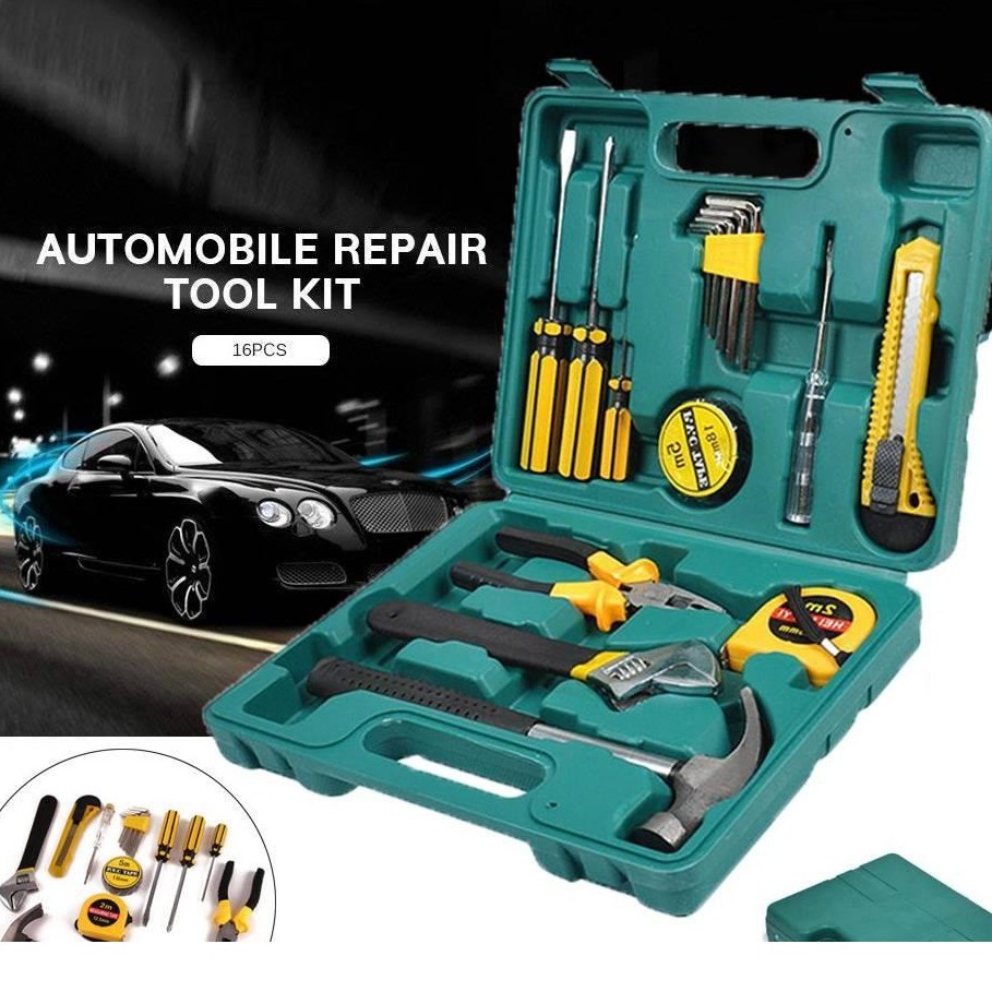 16 PCS and 27 PCS Tools Socket Wrench Set Car Tools Set Torque Wrench