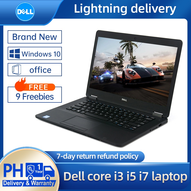 Dell laptop Brand New Original legal Intel Core i3/i5/i7 480G SSD 14.1