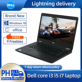 Dell laptop Brand New Original legal Intel Core i3/i5/i7 480G SSD 14.1 inch HD Gaming  Laptop PC