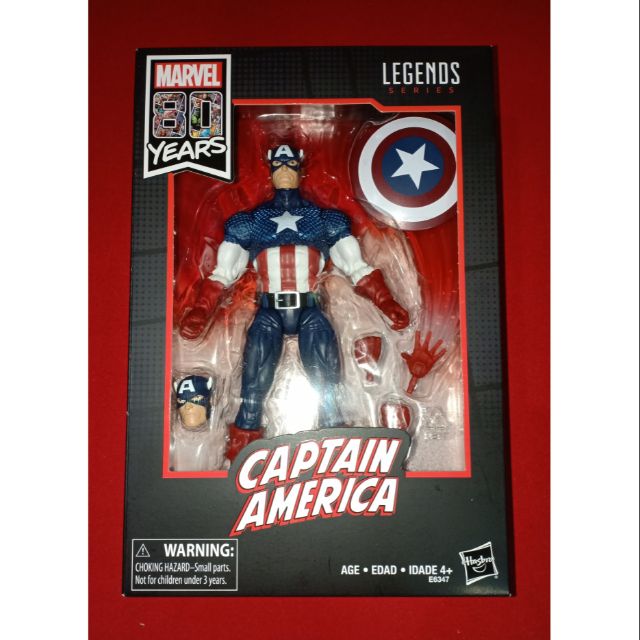 marvel legends captain america 80th anniversary