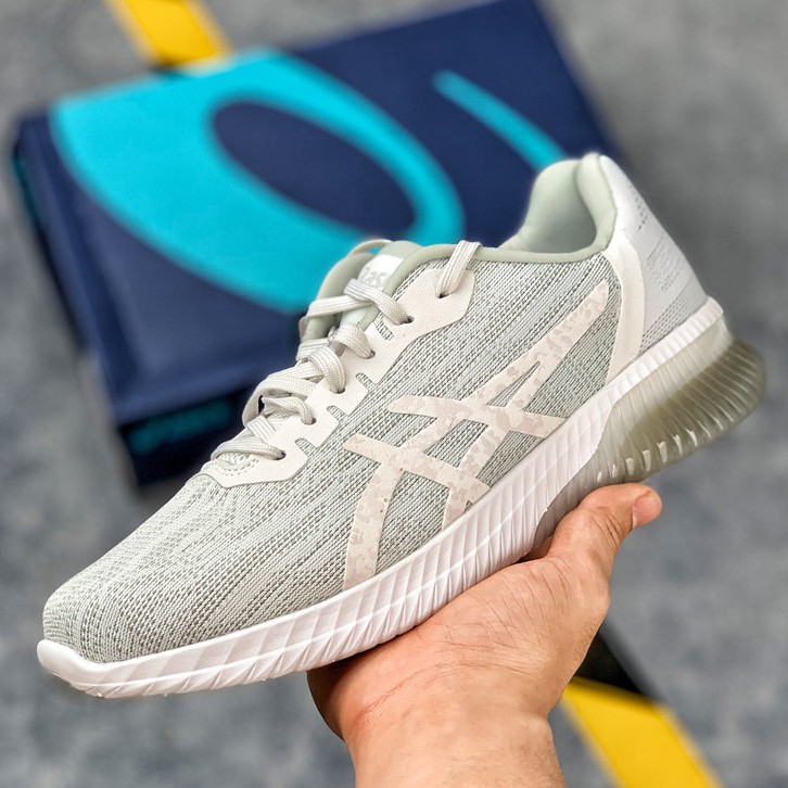 100 Original Asics Gel Kenun Mx Light Gray Casual Running Shoes Shopee Philippines