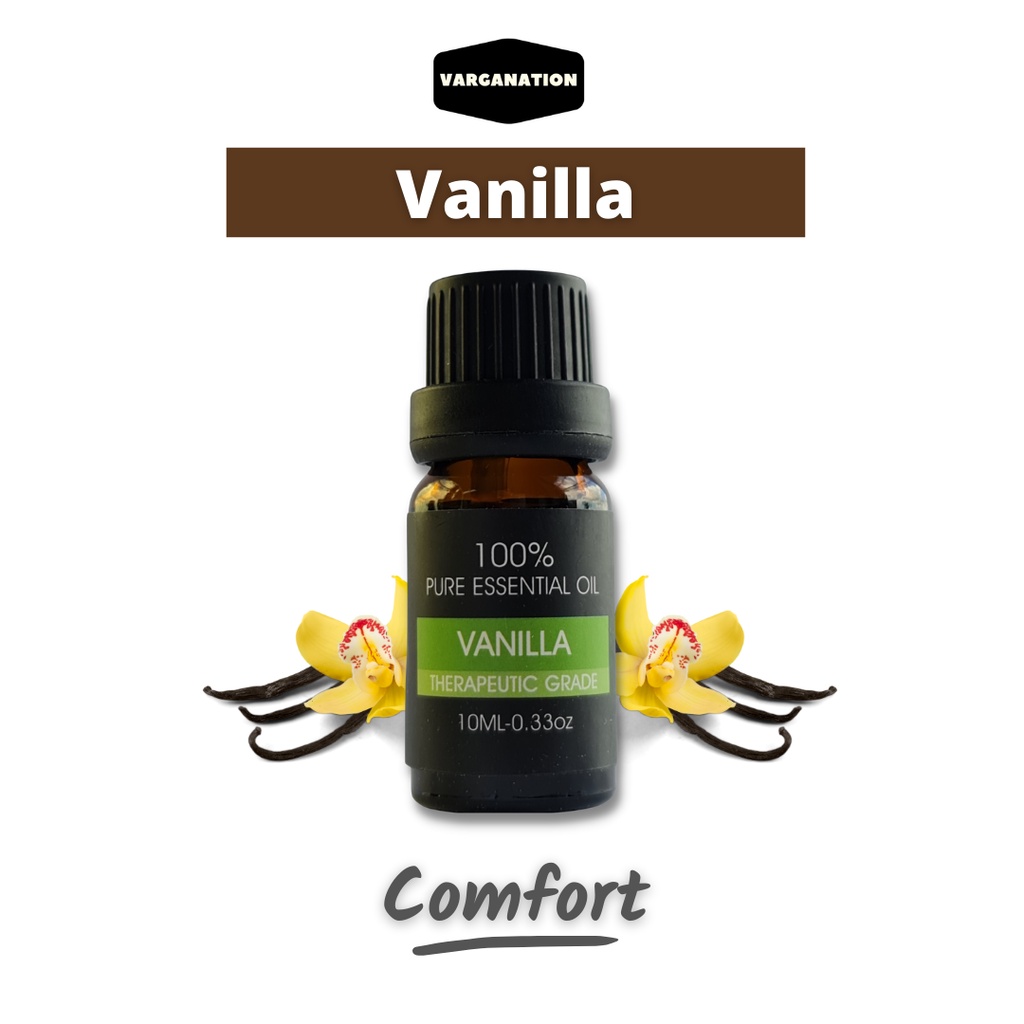 Vanilla Essential Oil 10ml Bottle Therapeutic Grade Perfect for