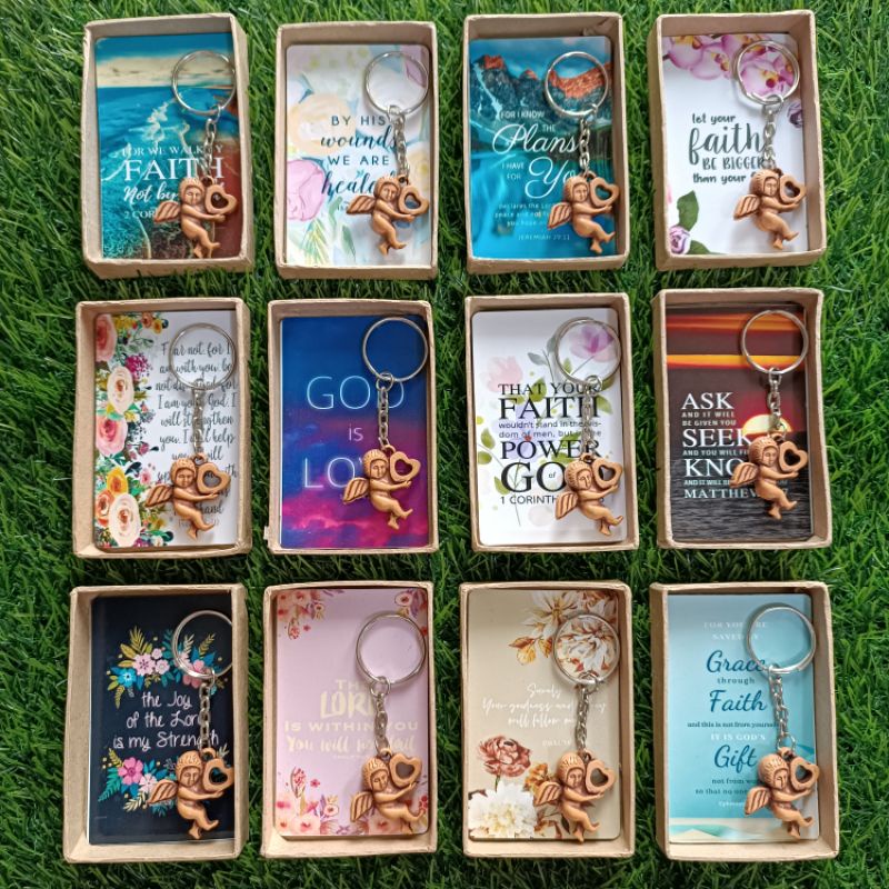 Bible Verse Ref ATM size with keychain Shopee Philippines