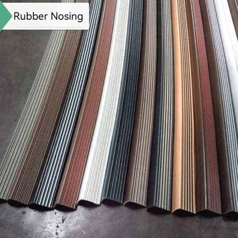Rubber Stair Nosing - Stair Anti-Slip Adhesive Strip, Made Of