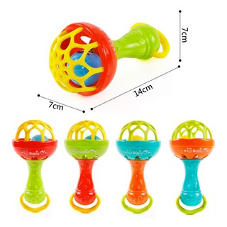 Baby Toy Bell Teether Rattles Rattle Toys Rubble Ball Hand-eye Newborn Touching for Babies Colorful Non Toxic BPA Free #8