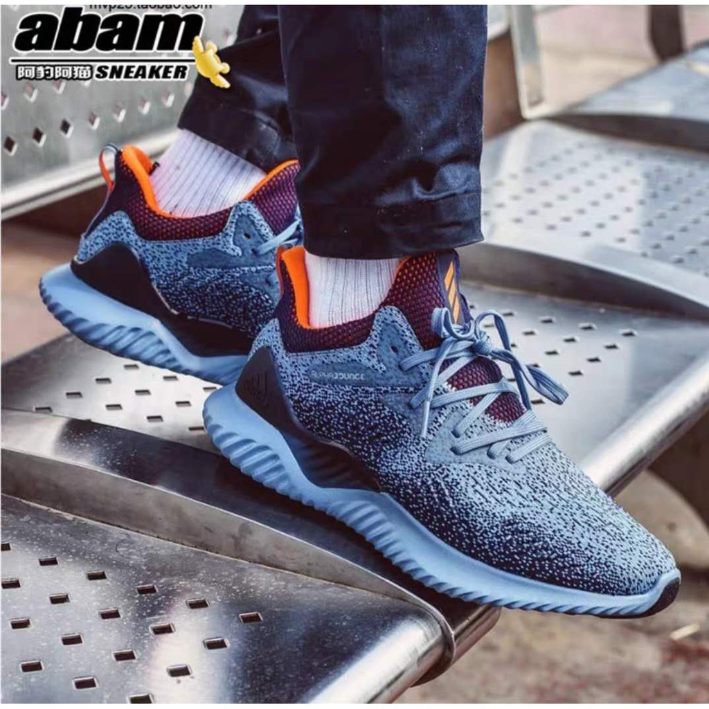Philippines Ready Stock】♧❉Adidas Alpha Bounce V3 Unisex White Shoes Running  Women Men Shoes Rubber | Shopee Philippines