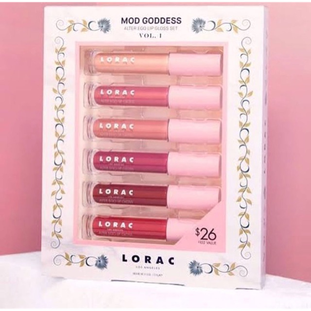 LORAC Lip Gloss / Mod Goddess Alter Ego Lip Gloss Set Vol. I Shopee