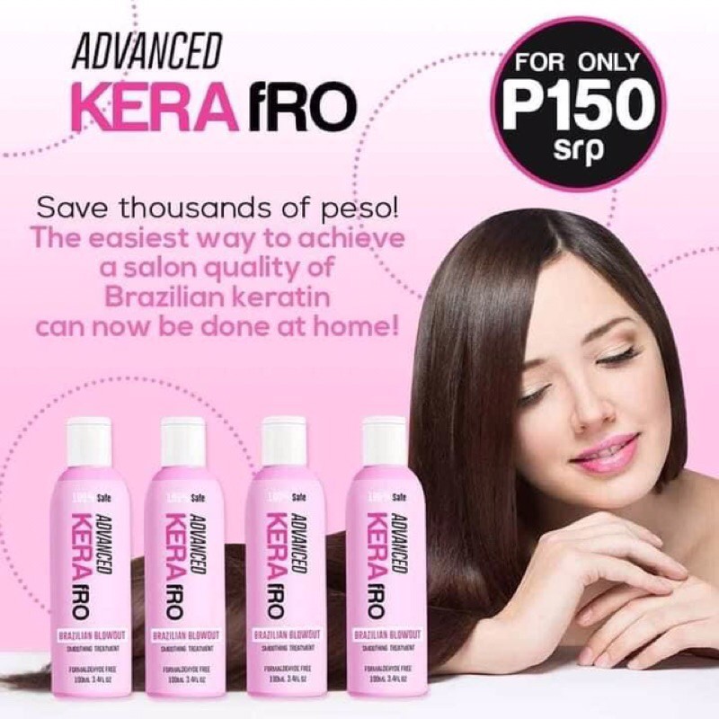 Diy Keratin Brazillian Blowout 100ml Shopee Philippines