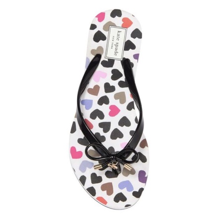 Kate Spade Nova Black shinny Flip flops - AUTHENTIC | Shopee Philippines