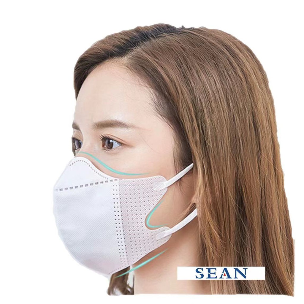 Download 10pcs 3d Face Lifting Butterfly Mask More Effectively Protect The Nasal Cavity Shopee Philippines