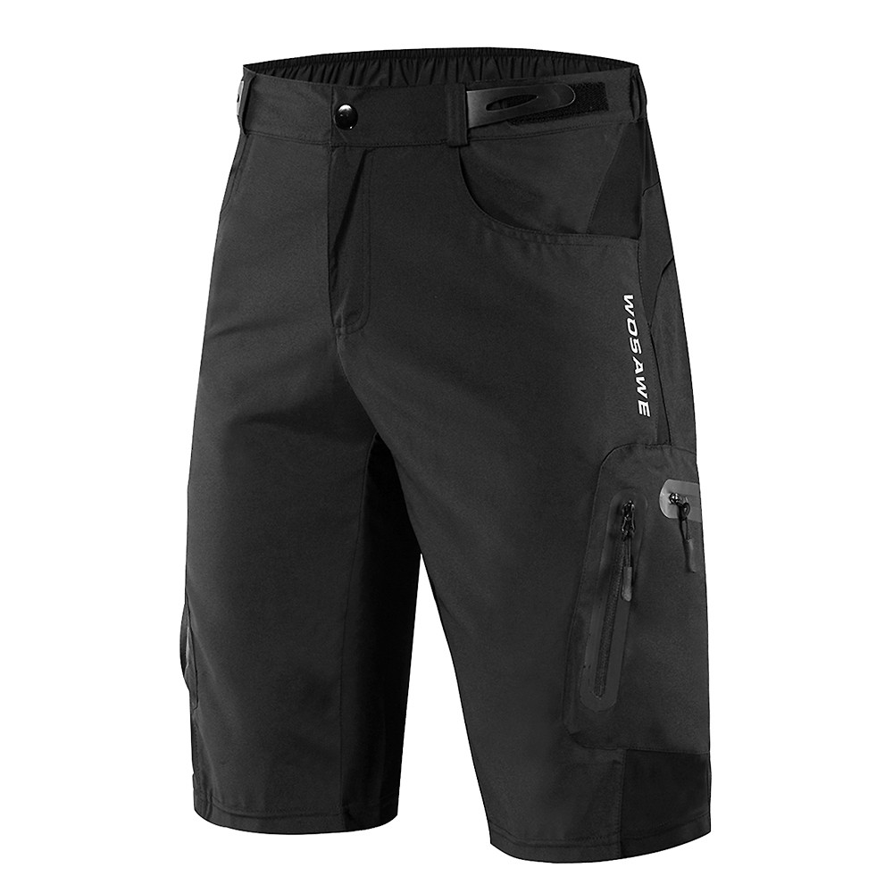 TOP Men Loose Fit Cycling Shorts Breathable Quick Dry MTB Bike Shorts ...