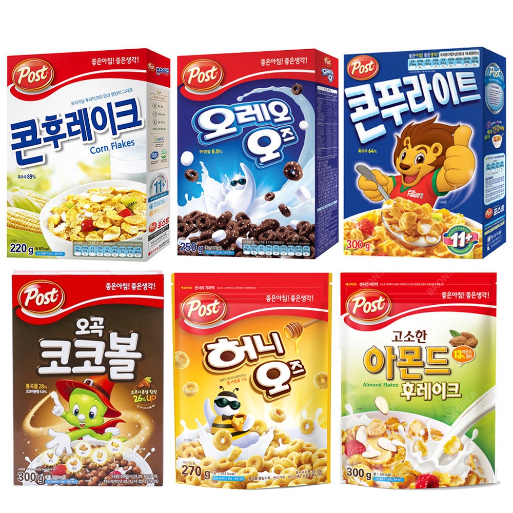 Post riginal Cereal / Flakes 250g/300g Korean Foods Korean Snacks