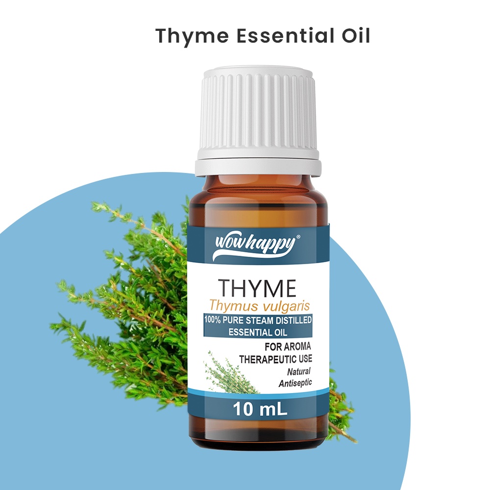 Wowhappy 100% Pure Thyme Essential Oil Theapeutic Grade | Shopee ...