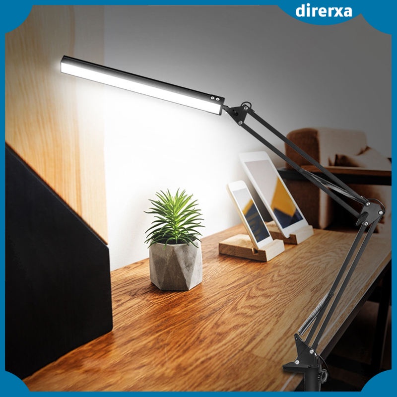 [DIRE] Architect LED Desk Lamp with Clamp, Adjustable Bright Swing Arm Drafting Table Light, 3