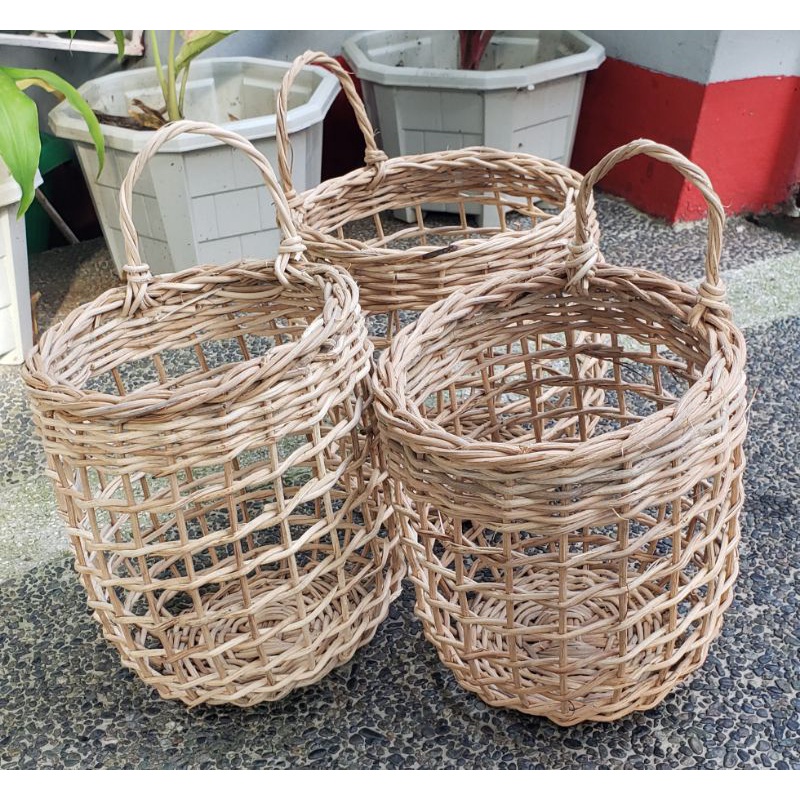 Hanging Onion Basket/ Hanging Garlic Basket/ Hanging Planter Basket