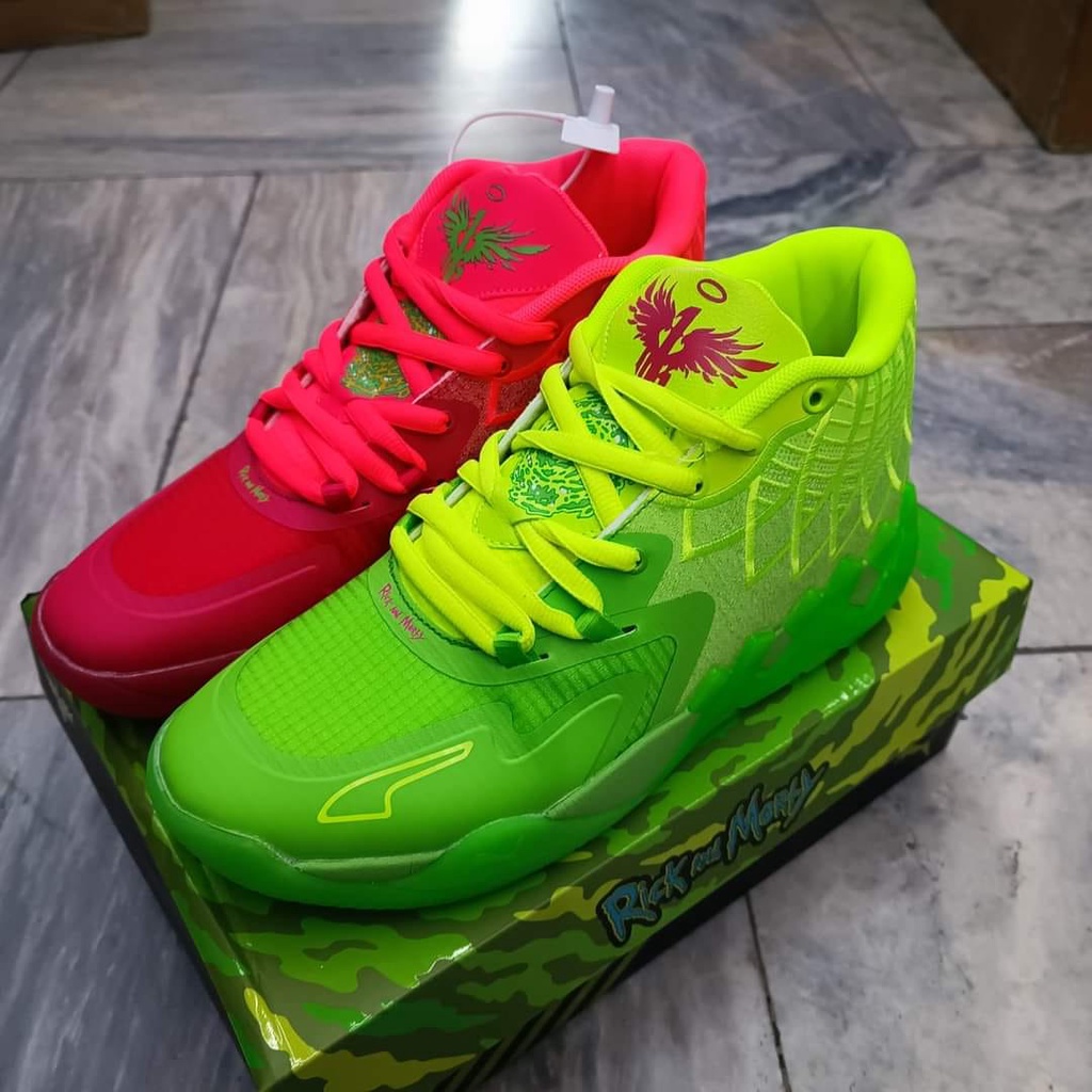 Puma Mens Melo Ball MB0.1 Rick and Morty | Shopee Philippines