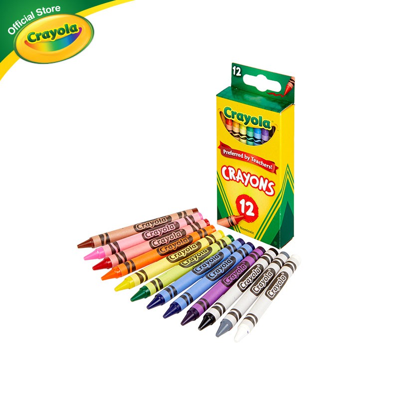 Crayola Crayons, 12 Colors Shopee Philippines