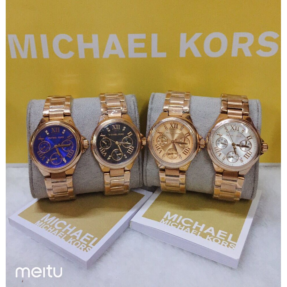 michael kors mini bradshaw watch