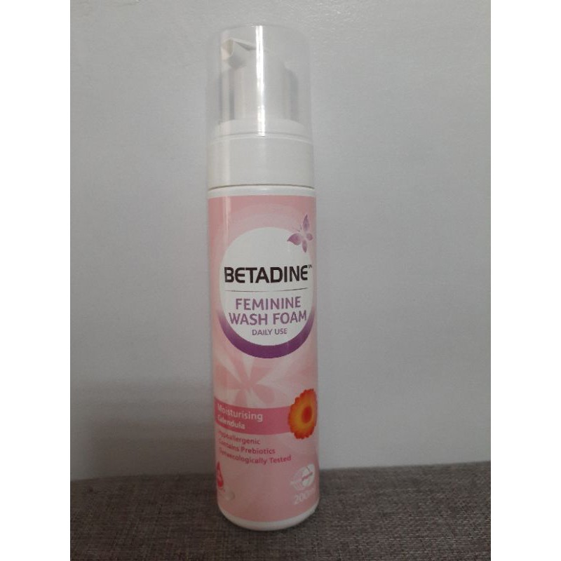 Betadine 200ml Feminine Wash Foam Shopee Philippines