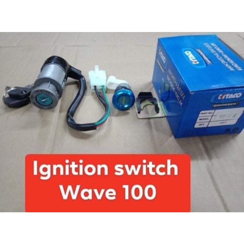 Ignition Switch with Ubox lock for Honda Wave100 Shopee Philippines