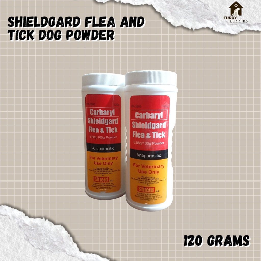 SHIELDGARD FLEA AND TICK DOG POWDER (120 GRAMS) Shopee Philippines