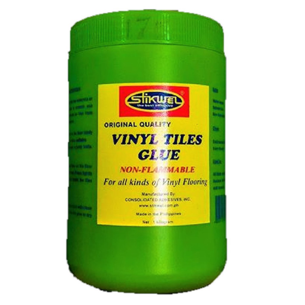 Stikwel Vinyl Tiles Glue Adhesive 1, What Kind Of Glue Do You Use On Vinyl Flooring