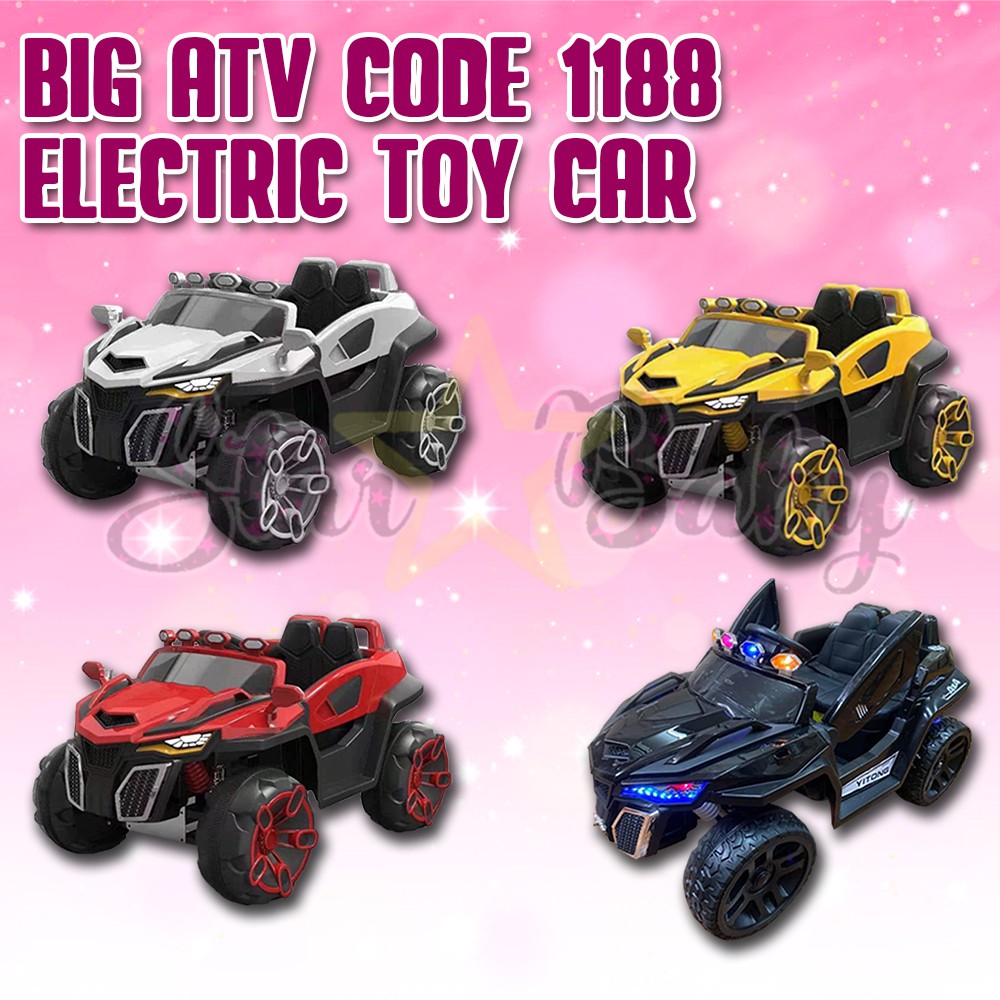 electric ride on toys with rubber tires