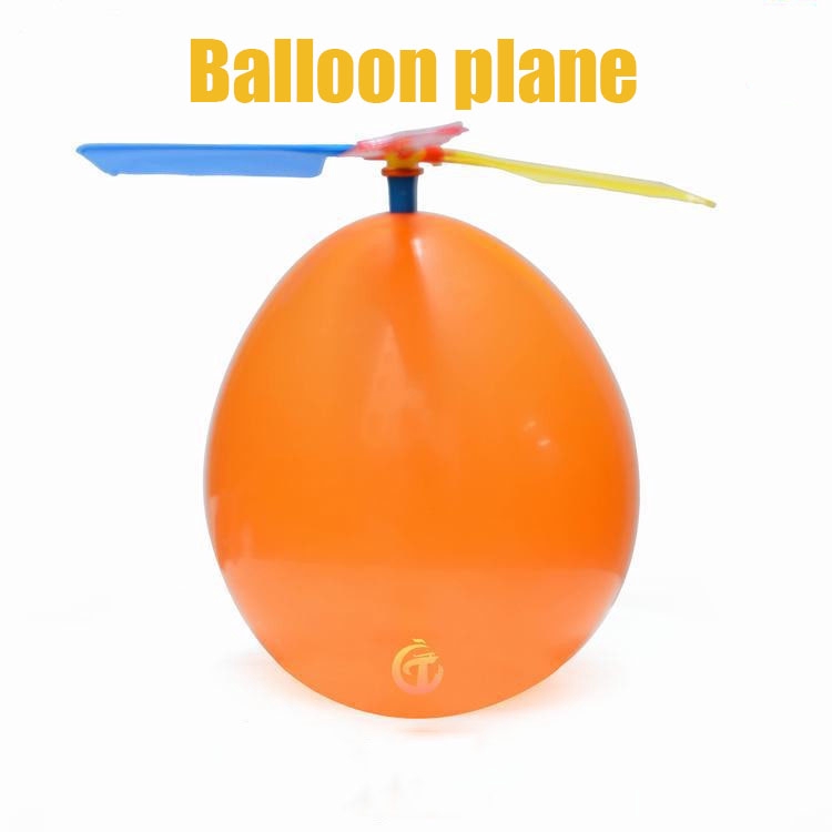 helicopter balloon toy