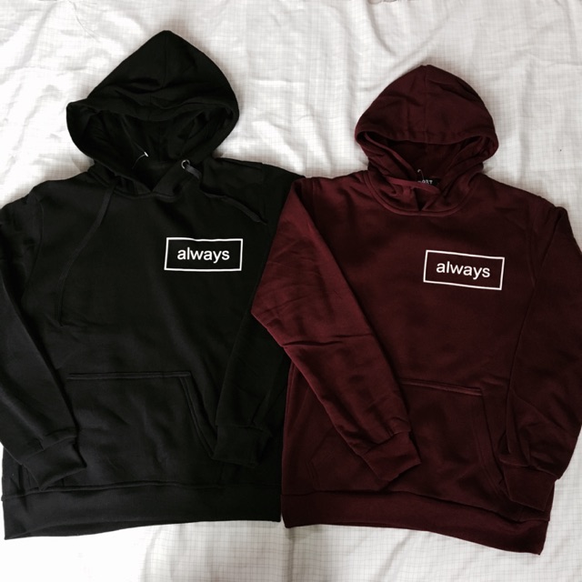 hoodie couple shopee