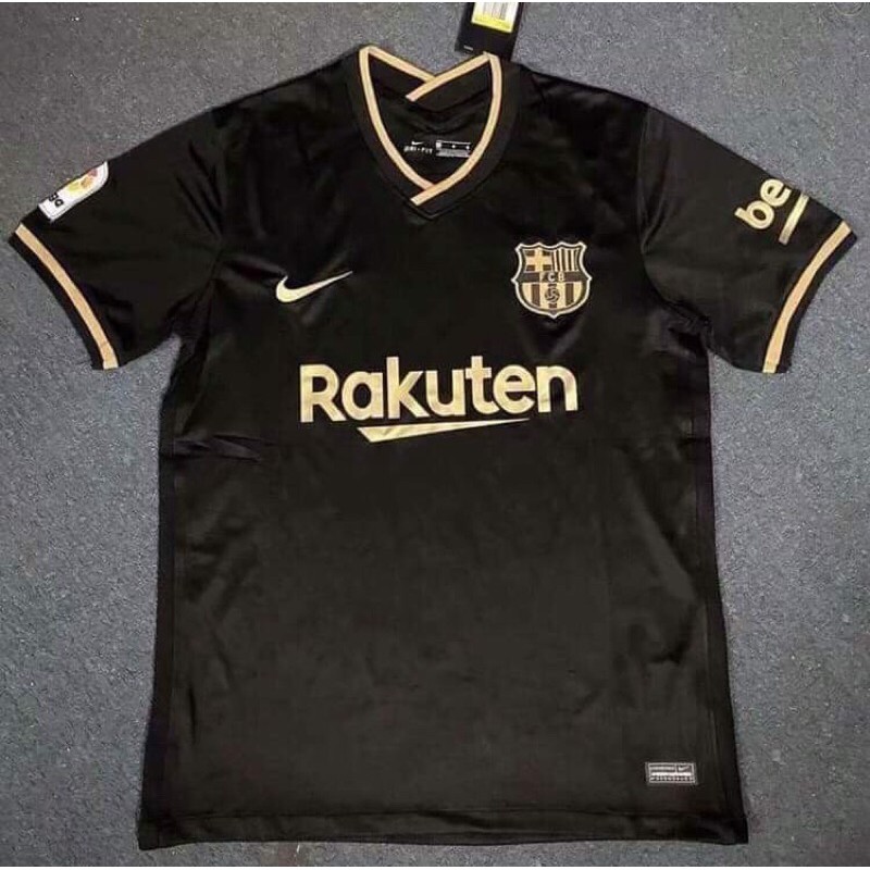 black fc barcelona jersey