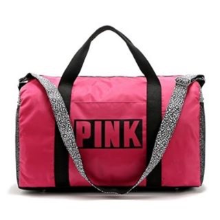 victoria secret quilted duffle bag