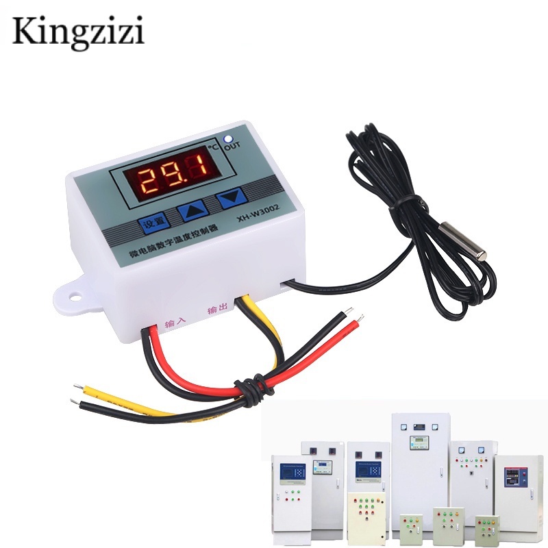 XHW3002 12V 24V 110220VAC Digital LED Temperature Controller For