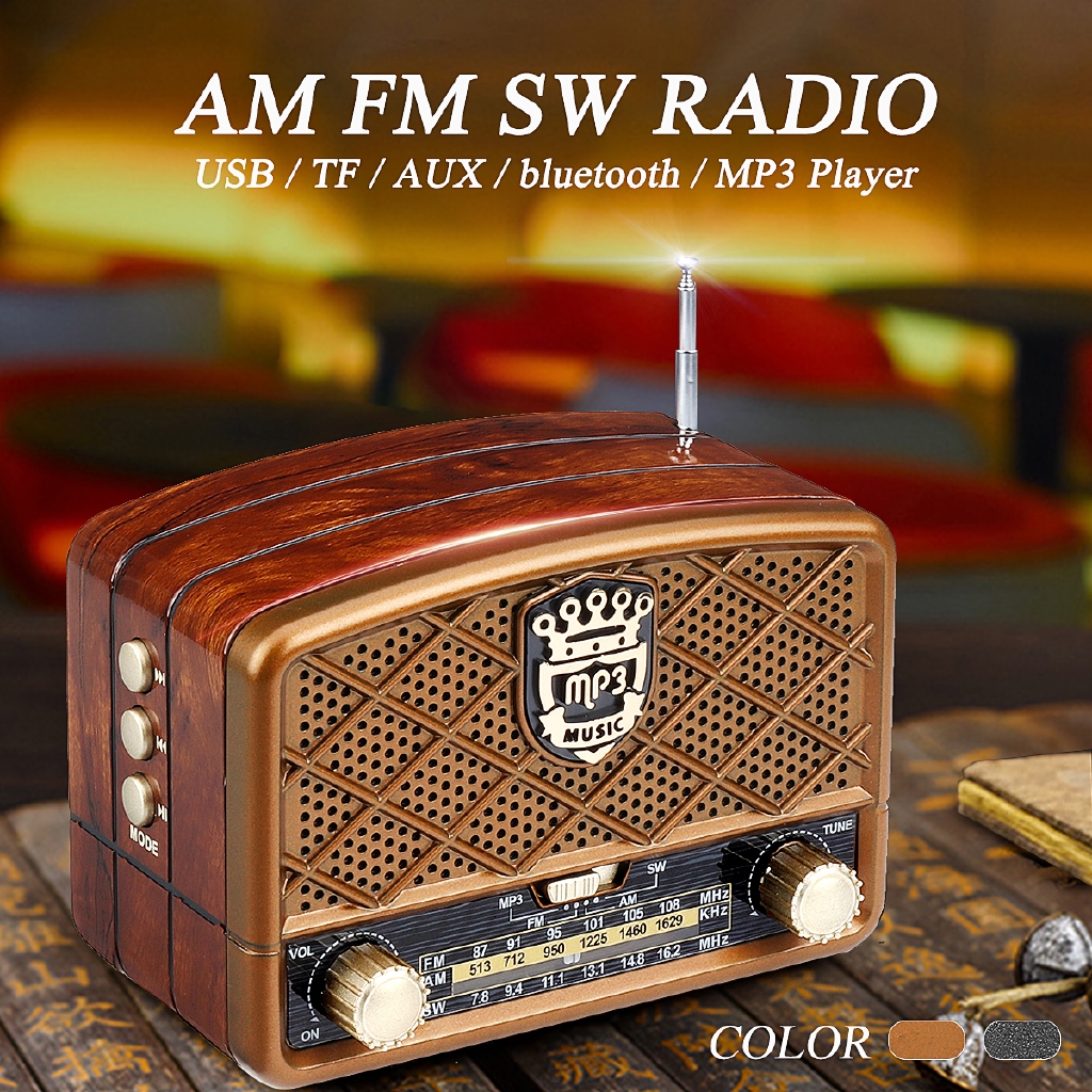 retro radio bluetooth