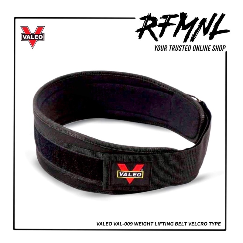 Valeo Weight Lifting Belt Velcro Type Shopee Philippines