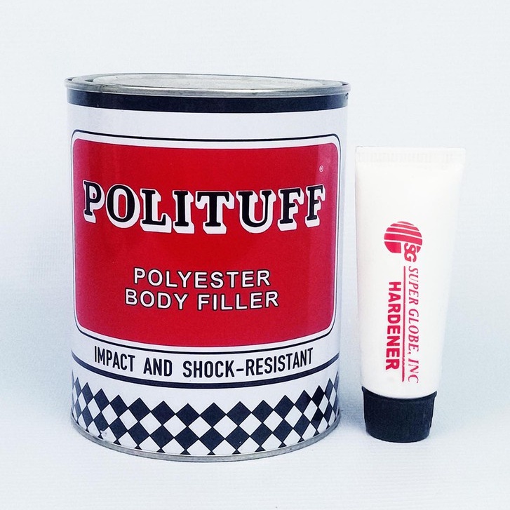 [NRH] Polituff Polyester Body Filler with Hardener 1 LITER Shopee