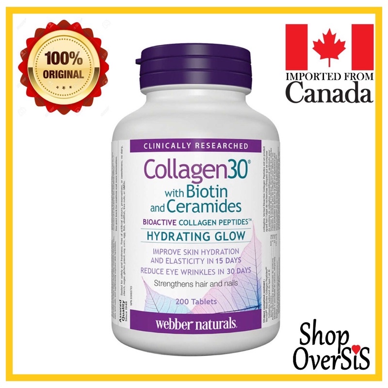 Webber Naturals Collagen 30 with Biotin