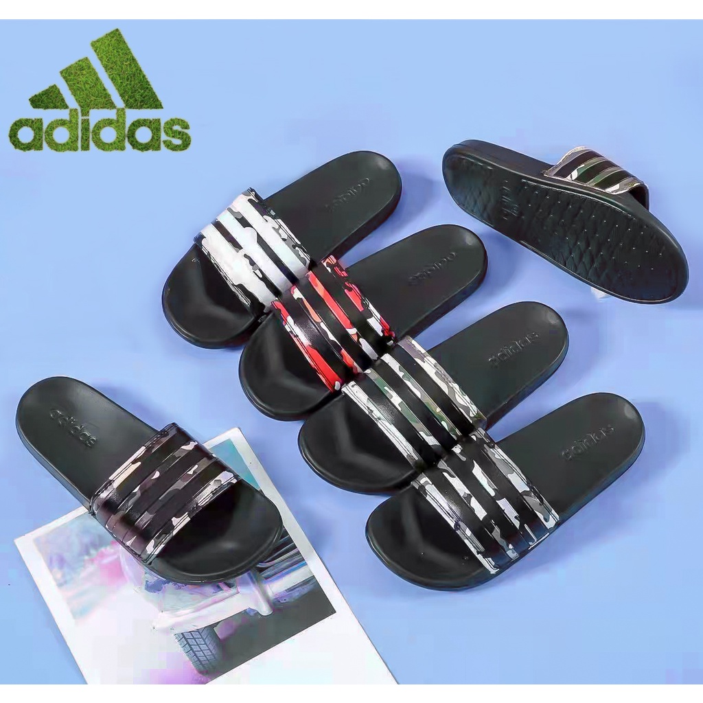 adidas camouflage slippers