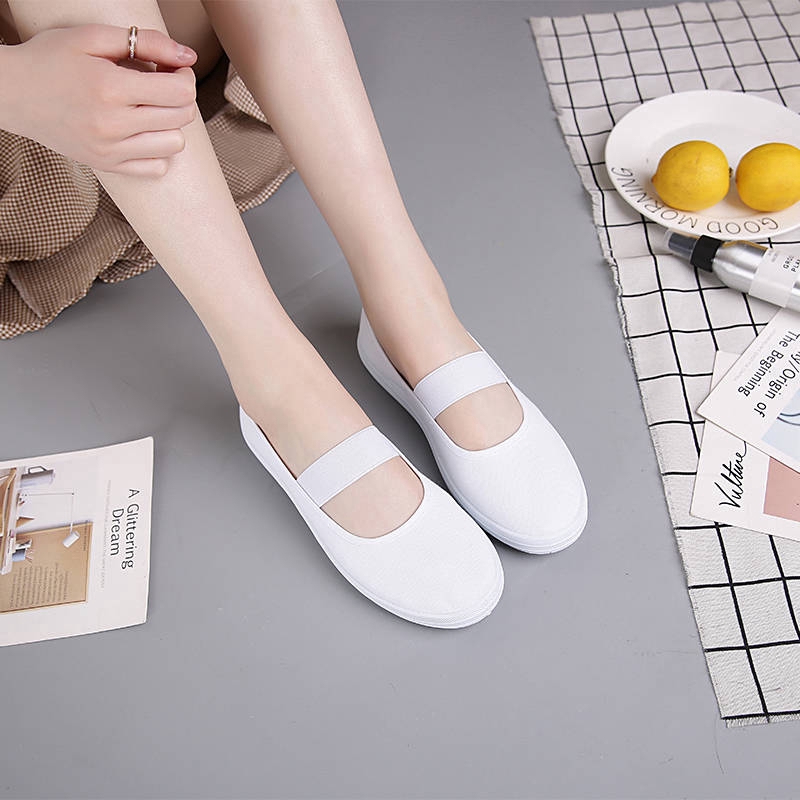 non canvas nursing shoes
