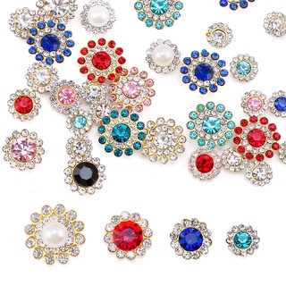 DIY Rhinestones For Needlework Claw Crystal Flatback Buttons Beads Sew On Clothes Strass Sewing Accessories For Decoration #4