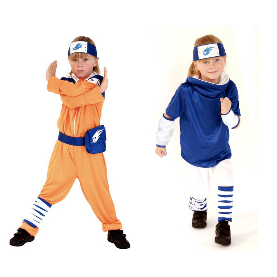 Naruto Sasuke Costume For Kids Shopee Philippines