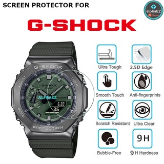 Casio G-Shock GM-2100-1A Metal Casioak TMJ 9H Watch Screen Protector Cover GM2100 Tempered Glass Scratch Resistant #1