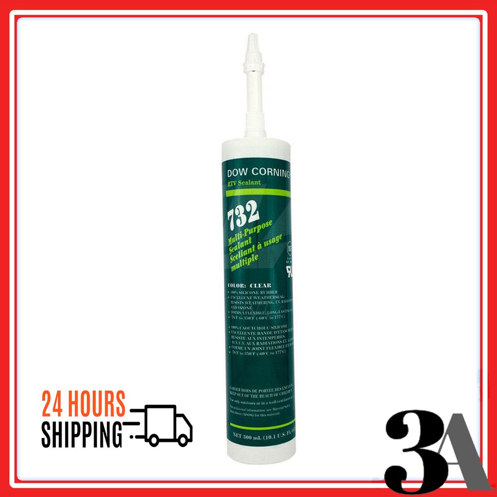 Dow Corning 732 Dowsil 732 Clear White Black Silicone Sealant Food Grade FDA Approved Malaysia Supplier