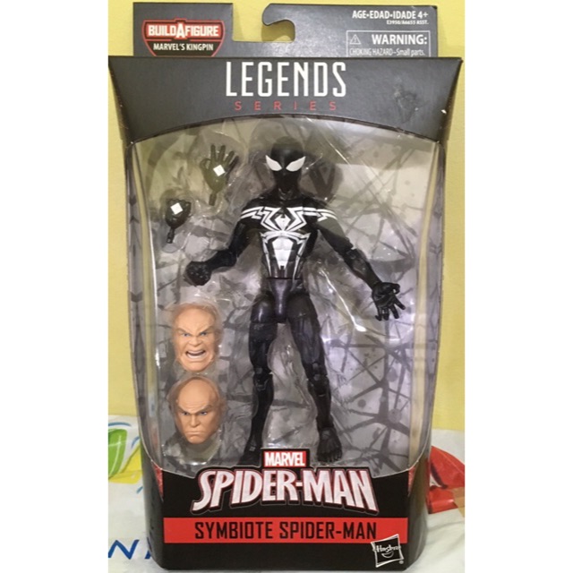 marvel legends symbiote spiderman