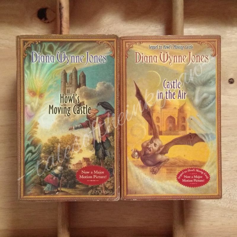 Preloved Books Diana Wynne Jones Howl S Moving Castle Castle In The Air Shopee Philippines