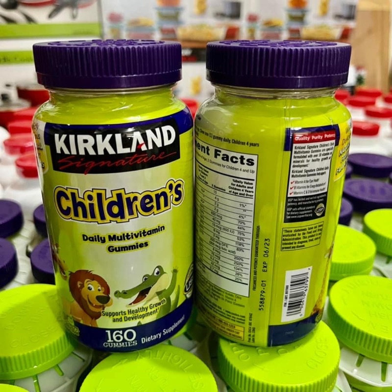 Kirkland signature Children's Complete multivitamins gummies 160