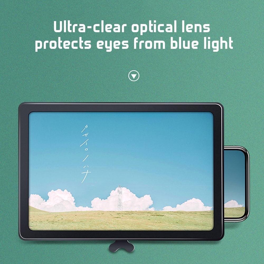 3D Smartphone Screen Enlarger with Enhanced Clarity